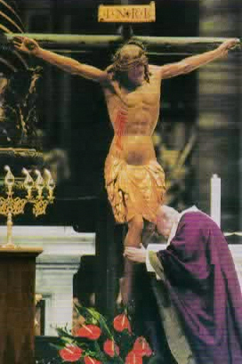 crocifisso miracoloso, san giovanni paolo II