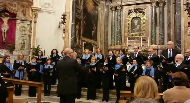 canti liturgici, cantate inni con arte, santa monica